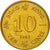 Moneda, Hong Kong, Elizabeth II, 10 Cents, 1982, FDC, Níquel - latón, KM:49