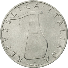 Italy, 5 Lire, 1983, Rome, MS(65-70), Aluminum, KM:92