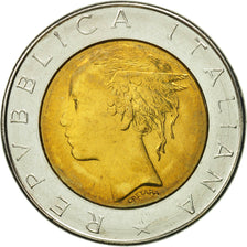 Coin, Italy, 500 Lire, 1983, Rome, MS(65-70), Bi-Metallic, KM:111