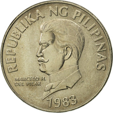 Philippines, 50 Sentimos, 1983, FDC, Copper-nickel, KM:242.1