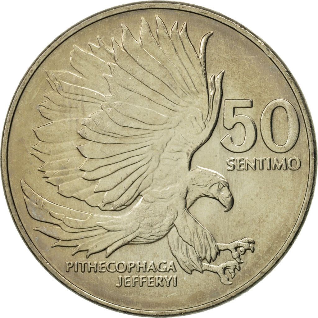 Philippines, 50 Sentimos, 1983, MS(65-70), Copper-nickel, KM:242.1