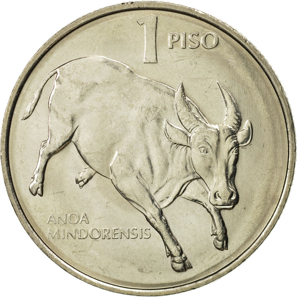 Philippinen, Piso, 1983, STGL, Copper-nickel, KM:243.1