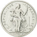 Coin, French Polynesia, 2 Francs, 1986, Paris, MS(65-70), Aluminum, KM:10