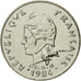 Moneda, Polinesia francesa, 20 Francs, 1984, Paris, FDC, Níquel, KM:9