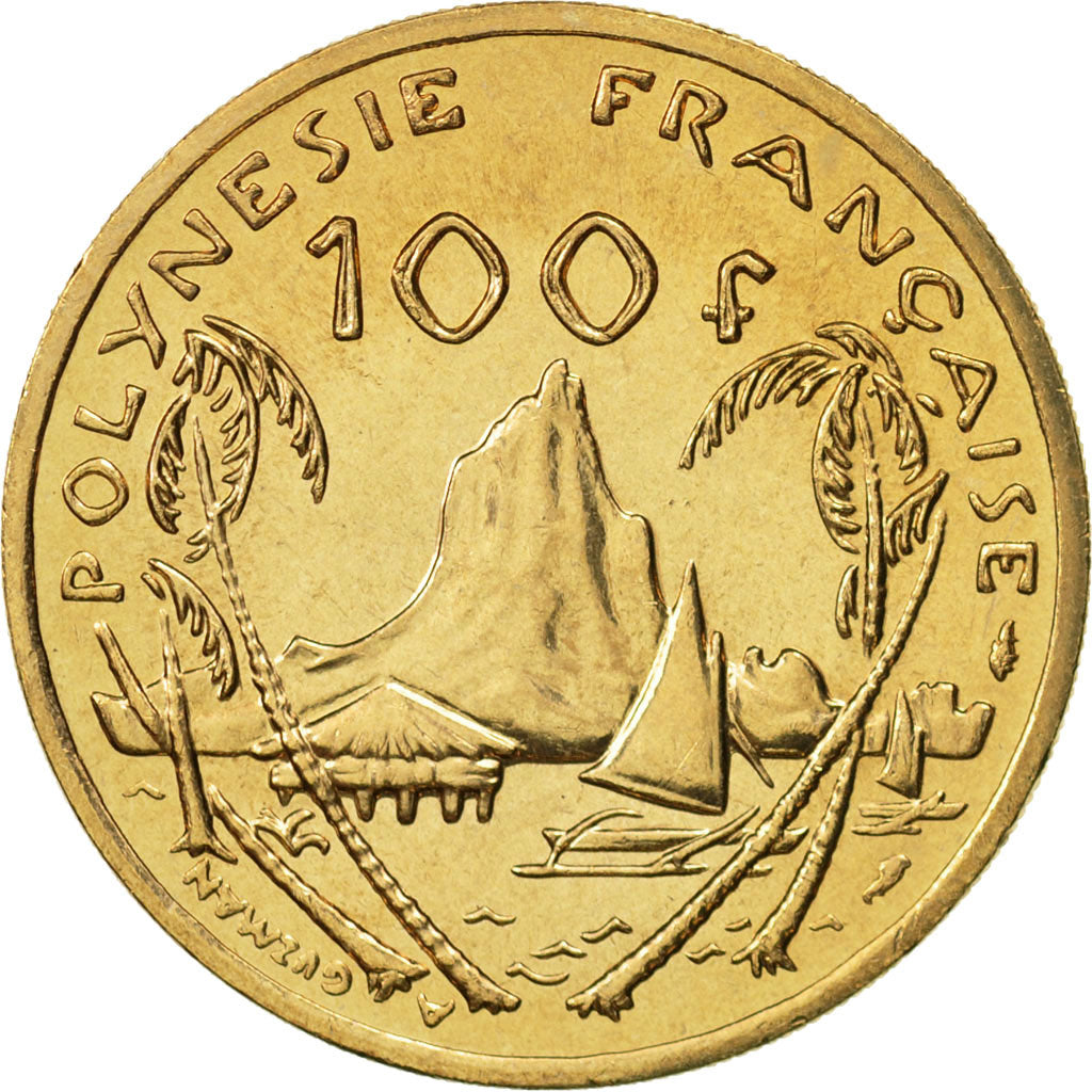 Coin, French Polynesia, 100 Francs, 1986, Paris, MS(65-70), Nickel-Bronze, KM:14
