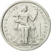 Coin, New Caledonia, Franc, 1985, Paris, MS(65-70), Aluminum, KM:10