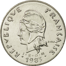 Nouvelle-Calédonie, 50 Francs, 1983, Paris, FDC, Nickel, KM:13