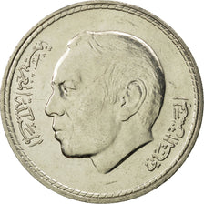 Coin, Morocco, al-Hassan II, 5 Dirhams, 1980, MS(65-70), Copper-nickel, KM:72