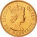 Moneda, Mauricio, Elizabeth II, 5 Cents, 1978, FDC, Bronce, KM:34