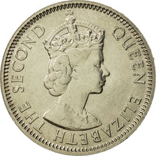 Coin, Mauritius, Elizabeth II, 1/2 Rupee, 1978, MS(65-70), Copper-nickel