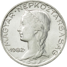 Coin, Hungary, 5 Filler, 1982, Budapest, MS(65-70), Aluminum, KM:549