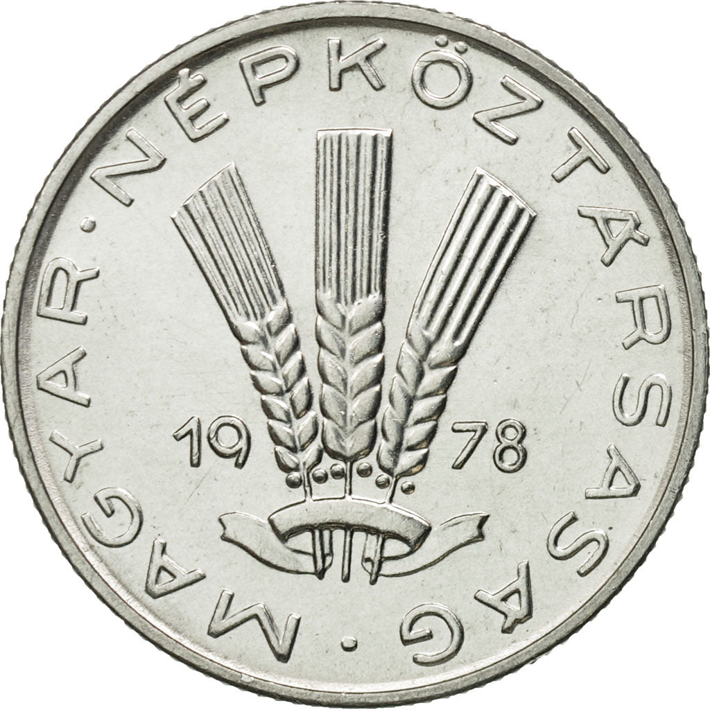 Coin, Hungary, 20 Fillér, 1978, Budapest, MS(65-70), Aluminum, KM:573