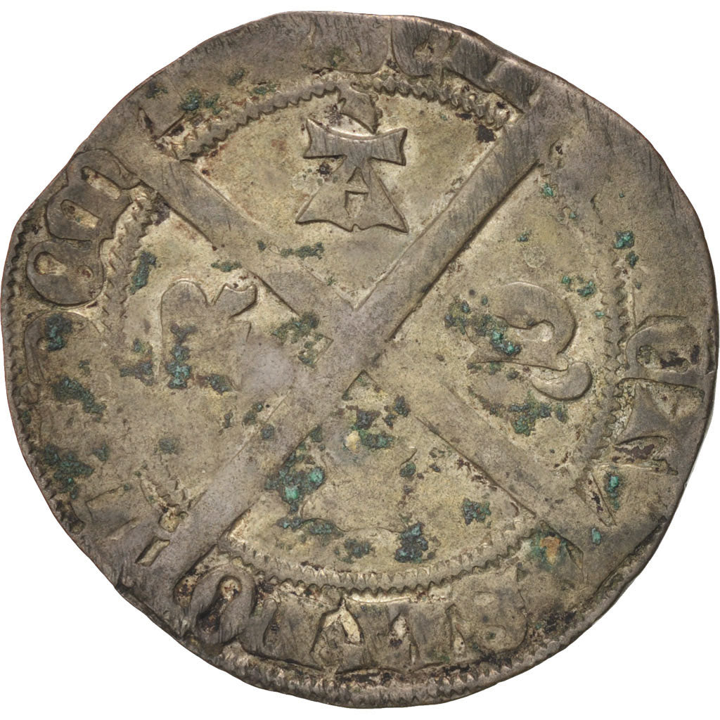 Coin, France, Plaque, Tournai, VF(30-35), Billon, Duplessy:480
