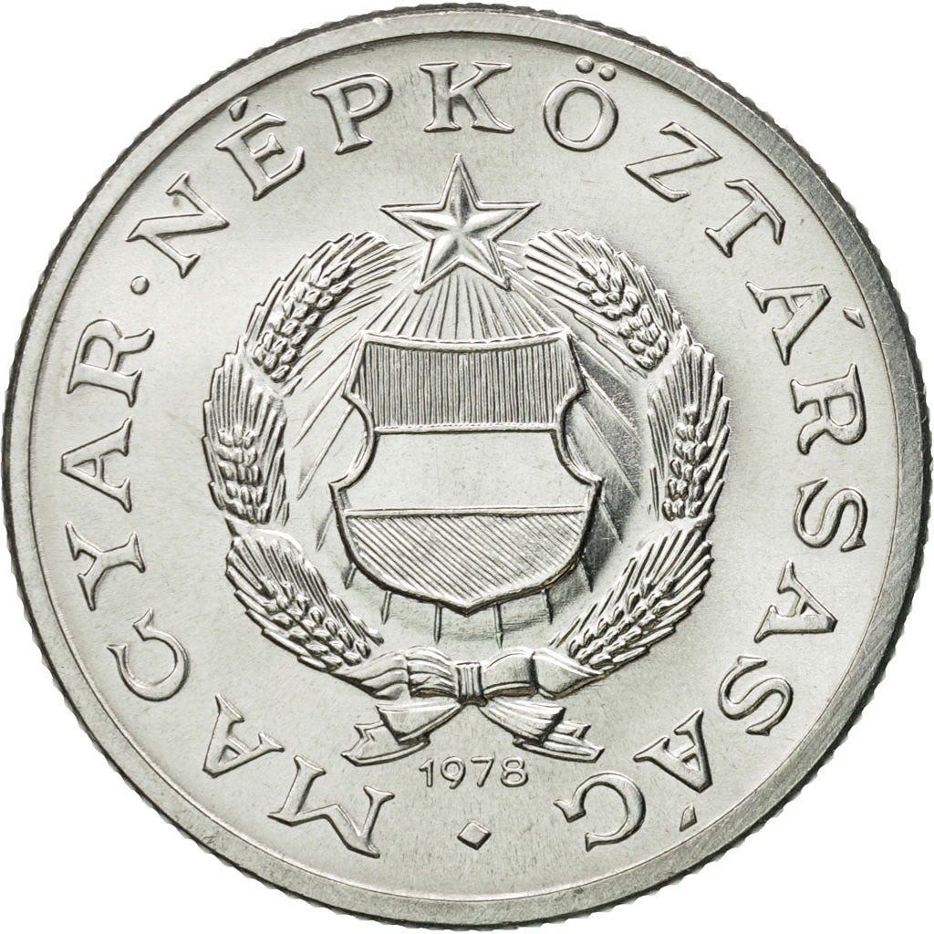Coin, Hungary, Forint, 1978, MS(65-70), Aluminum, KM:575