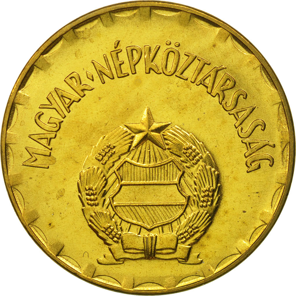 Coin, Hungary, 2 Forint, 1978, MS(65-70), Brass, KM:591