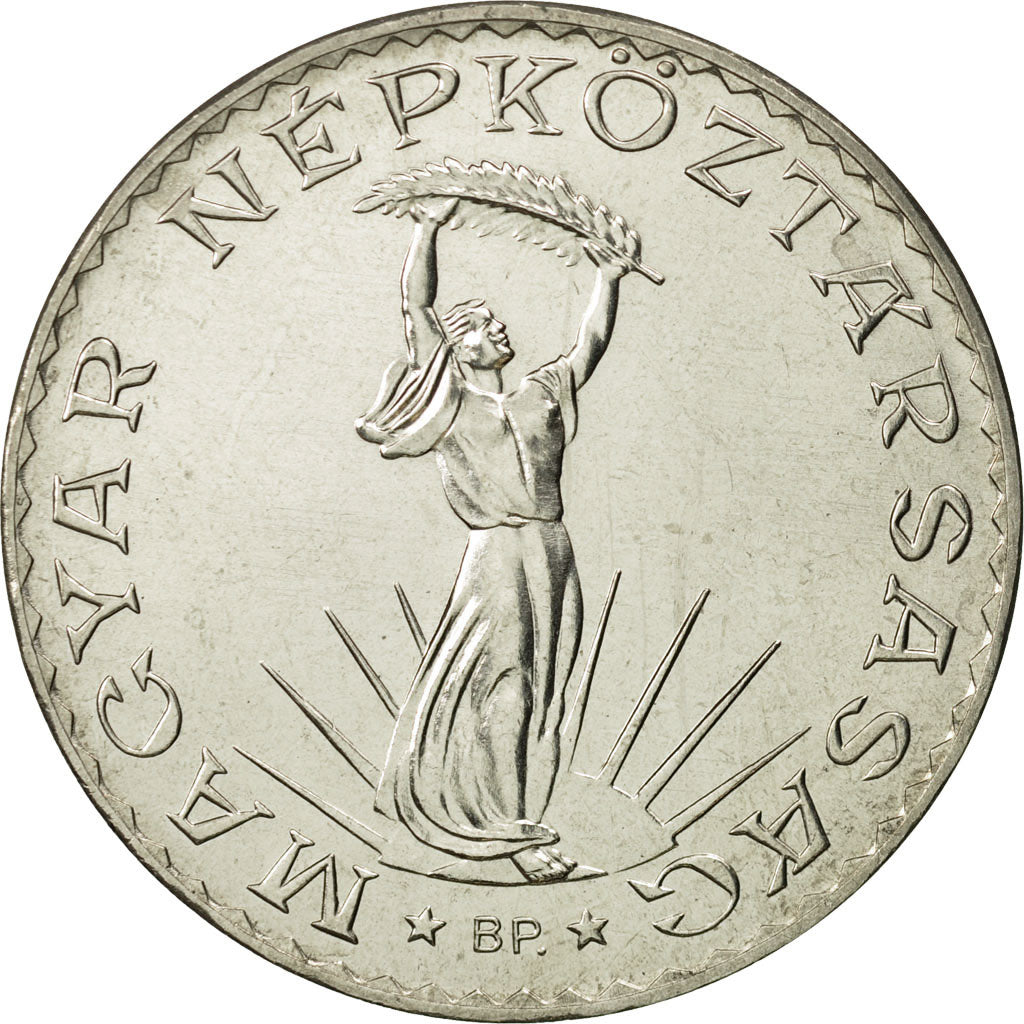Münze, Ungarn, 10 Forint, 1978, UNZ, Nickel, KM:595