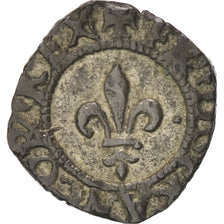 Duchy of Milan, François Ier, Denarius, 1515, Milan, Billon, AU(50-53)