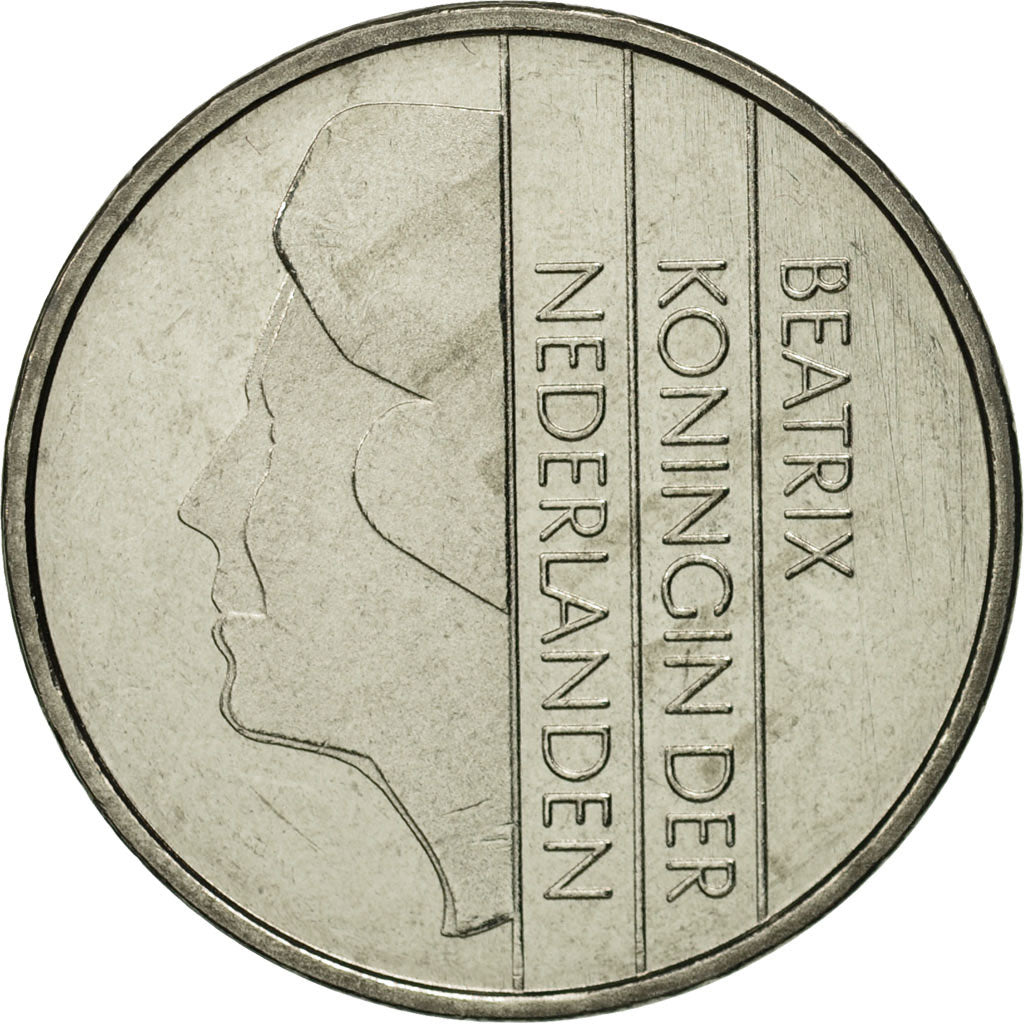 Moneta, Holandia, Beatrix, Gulden, 1983, MS(65-70), Nikiel, KM:205