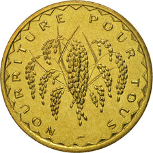 Malí, 50 Francs, 1977, Paris, FDC, Níquel - latón, KM:9