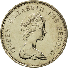 Moneda, Islas Malvinas, Elizabeth II, 5 Pence, 1985, FDC, Cobre - níquel