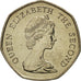Falkland Islands, Elizabeth II, 20 Pence, 1985, MS(65-70), Copper-nickel, KM:17