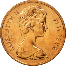 Fiji, Elizabeth II, Cent, 1982, MS(65-70), Bronze, KM:39