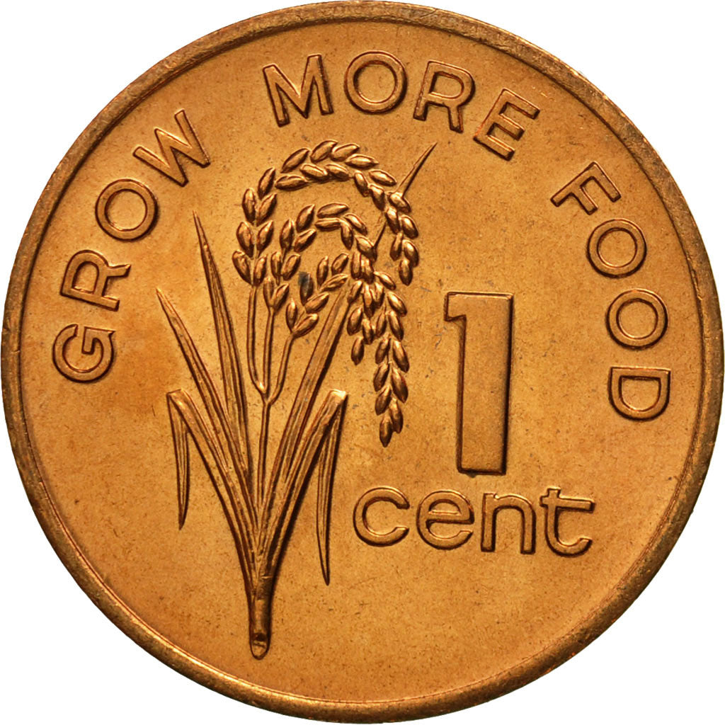 Fiji, Elizabeth II, Cent, 1982, MS(65-70), Bronze, KM:39