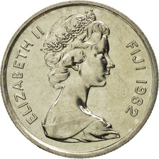 Monnaie, Fiji, Elizabeth II, 5 Cents, 1982, FDC, Copper-nickel, KM:29