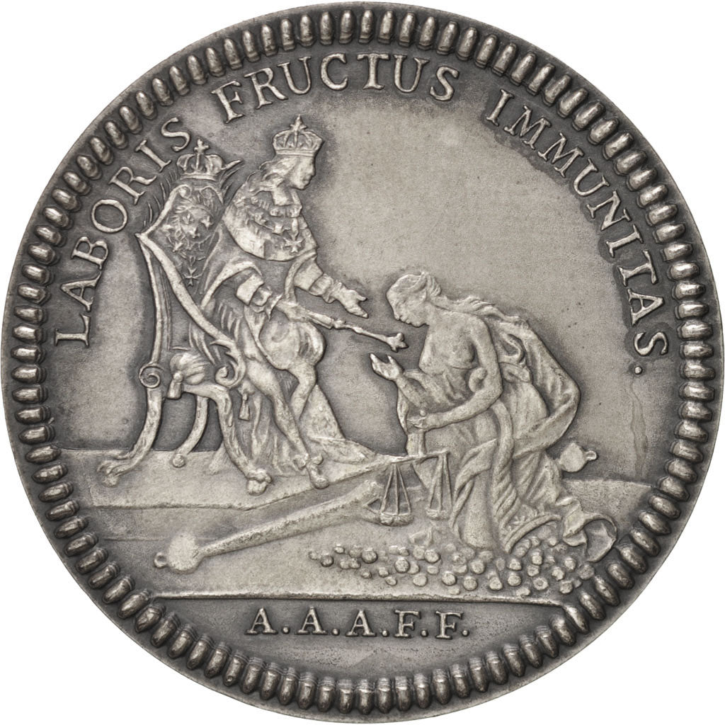 Francia, Jeton, Royal, BB+, Argento, Feuardent:7227