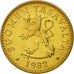 Moneda, Finlandia, 20 Pennia, 1982, FDC, Aluminio - bronce, KM:47