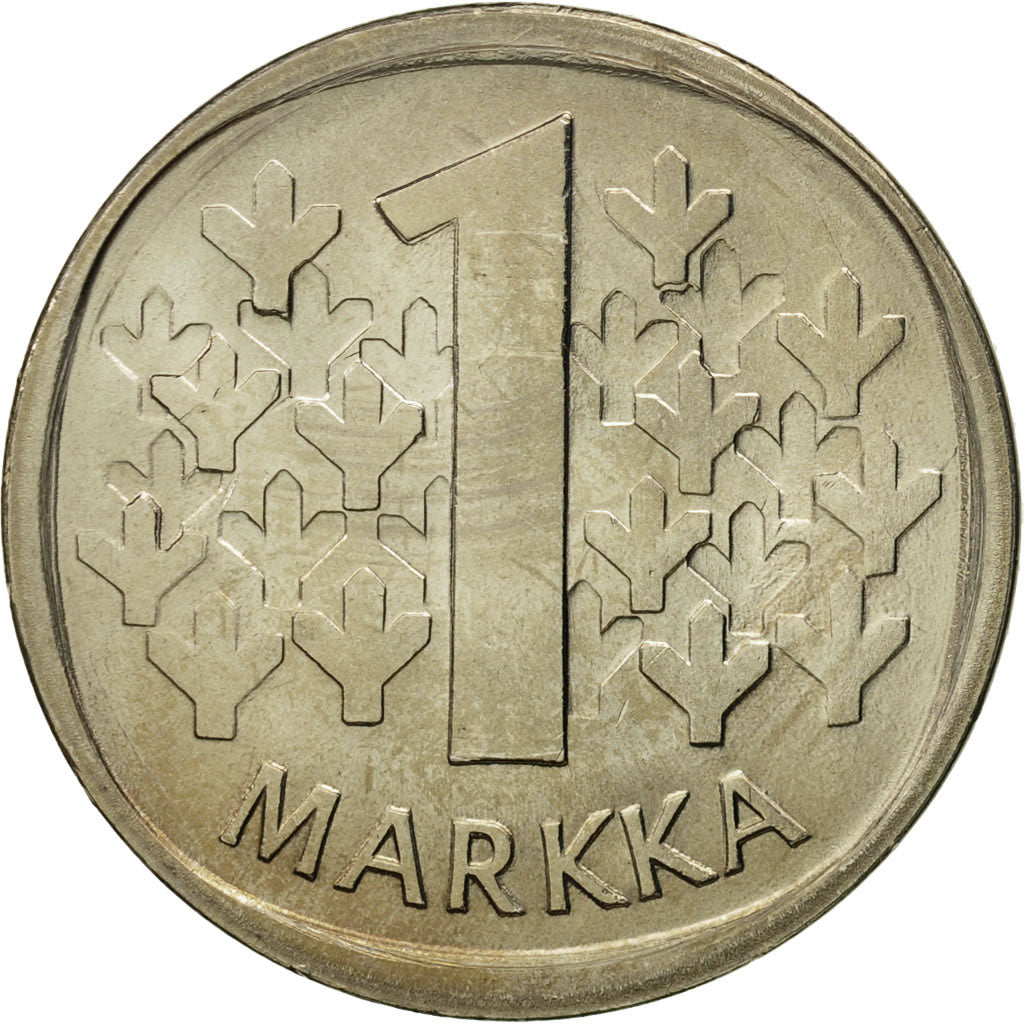 Coin, Finland, Markka, 1982, MS(65-70), Copper-nickel, KM:49a