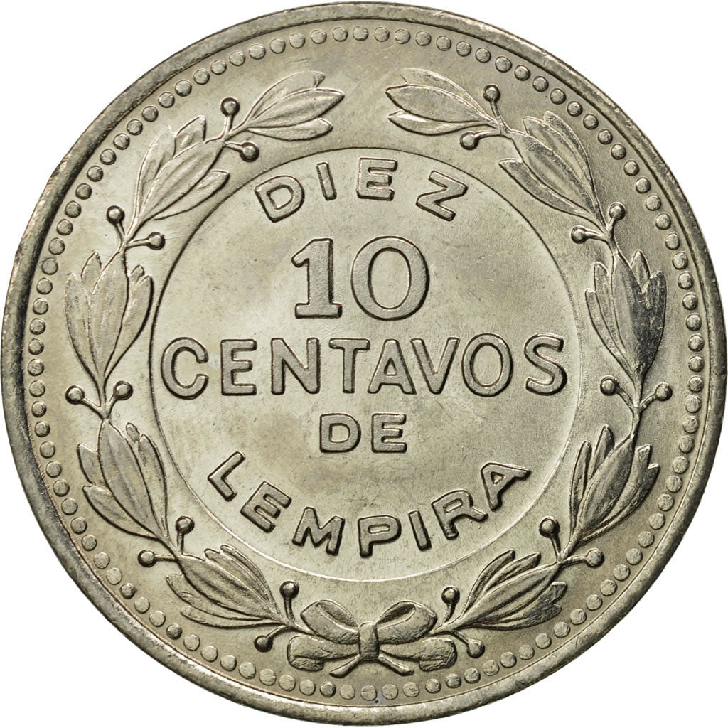 Honduras, 10 Centavos, 1980, MS(65-70), Copper-nickel, KM:76.2