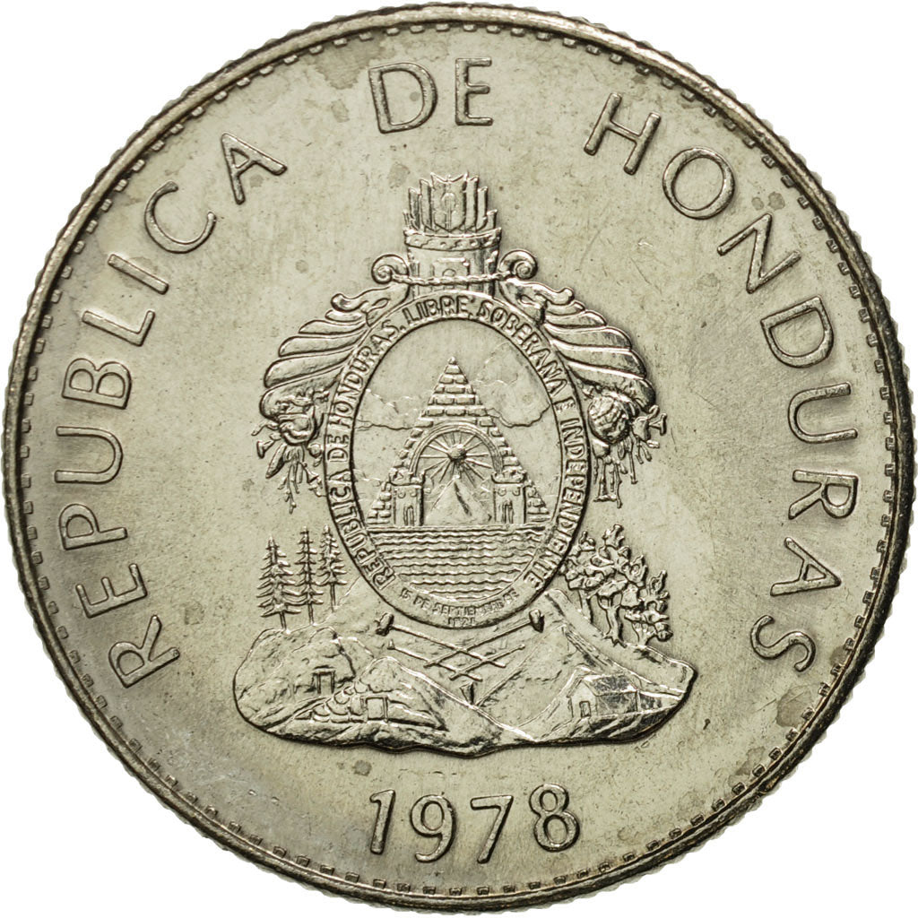 Honduras, 50 Centavos, 1978, SPL+, Rame-nichel, KM:84