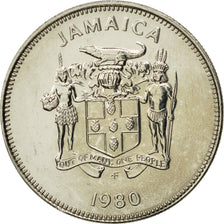 Coin, Jamaica, Elizabeth II, 10 Cents, 1980, Franklin Mint, USA, MS(65-70)