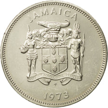 Moneta, Giamaica, Elizabeth II, 20 Cents, 1973, Franklin Mint, USA, SPL