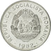 Coin, Romania, 25 Bani, 1982, MS(65-70), Aluminum, KM:94a