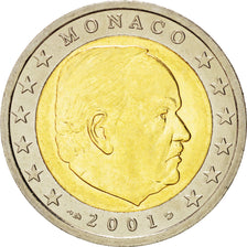 Monaco, 2 Euro, 2001, SPL, Bi-metallico, KM:174