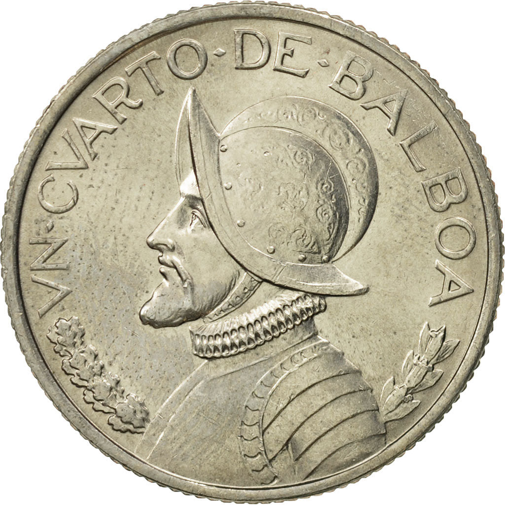Panama, 1966 dates struck at US Mint in San Francisco., 1/4 Balboa, 1983