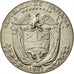 Coin, Panama, 50 Centesimos, 1982, U.S. Mint, MS(65-70), Copper-Nickel Clad
