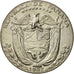 Coin, Panama, 50 Centesimos, 1982, U.S. Mint, MS(65-70), Copper-Nickel Clad