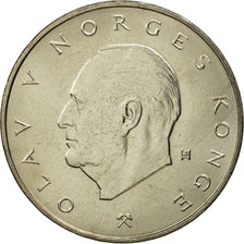 Norway, Olav V, 5 Kroner, 1981, MS(65-70), Copper-nickel, KM:420