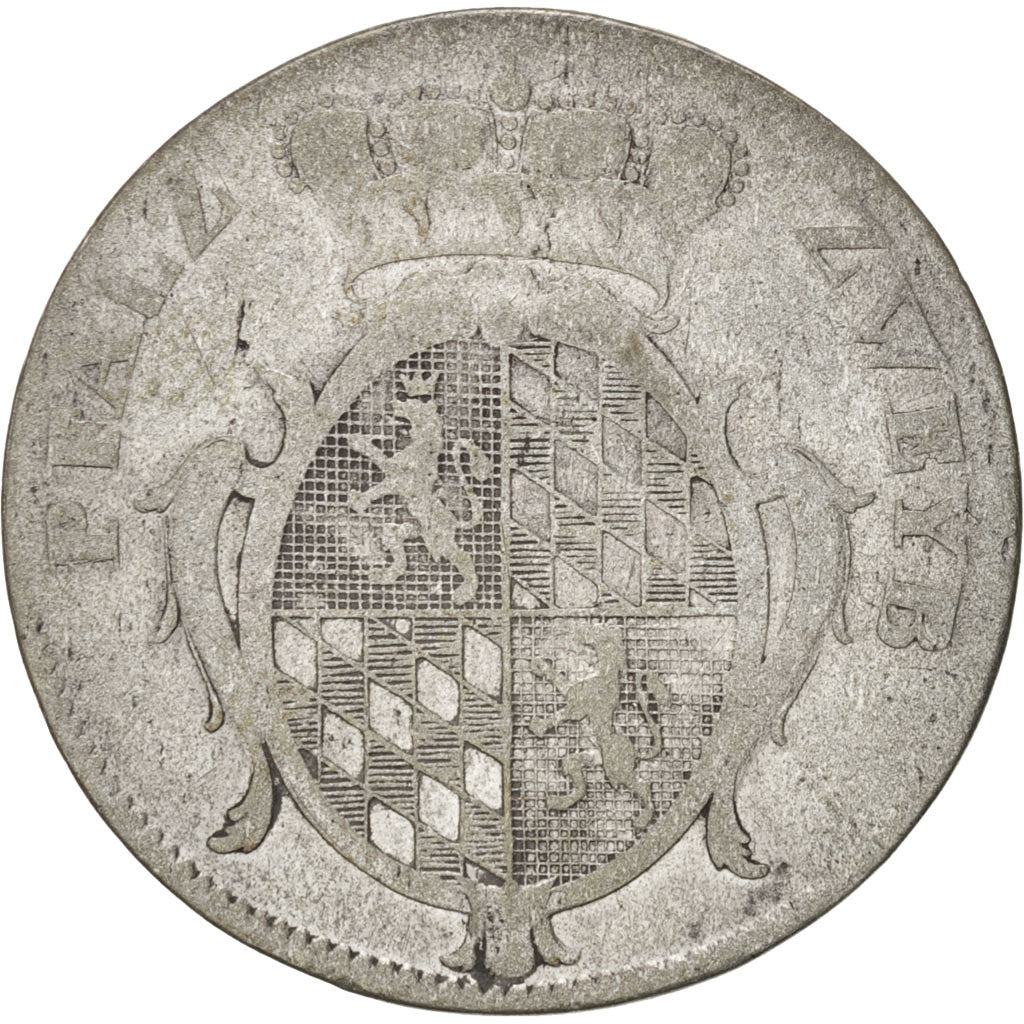 Coin, German States, PFALZ-BIRKENFELD-ZWEIBRUCKEN, Christian IV, 12 Kreuzer