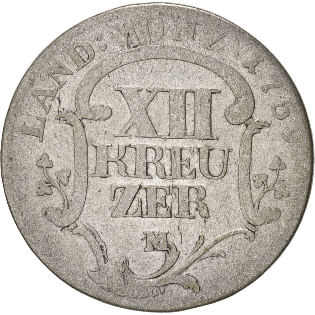 Coin, German States, PFALZ-BIRKENFELD-ZWEIBRUCKEN, Christian IV, 12 Kreuzer