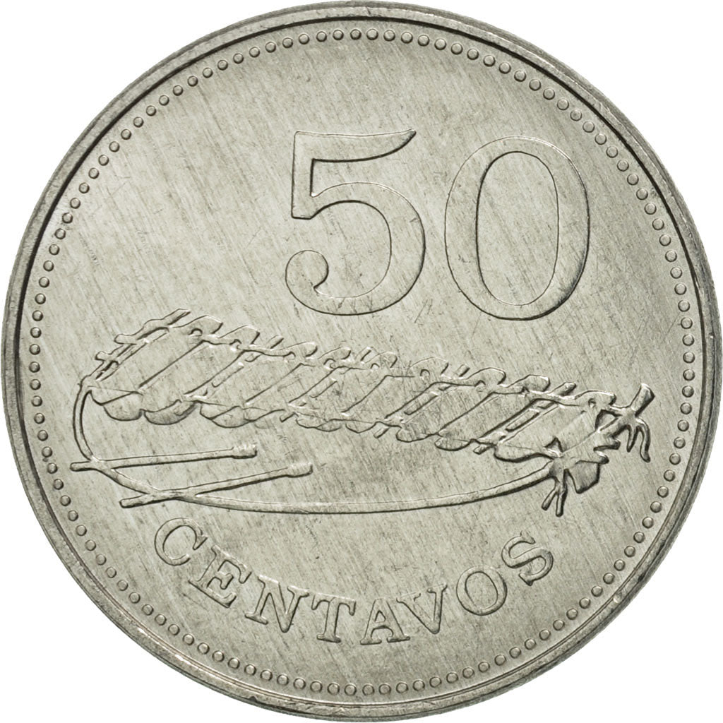 Coin, Mozambique, 50 Centavos, 1980, MS(65-70), Aluminum, KM:98
