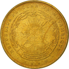 Coin, Mozambique, Metical, 1982, MS(63), Brass, KM:99