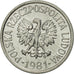Moneda, Polonia, 10 Groszy, 1981, Warsaw, FDC, Aluminio, KM:AA47