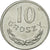 Moneda, Polonia, 10 Groszy, 1981, Warsaw, FDC, Aluminio, KM:AA47