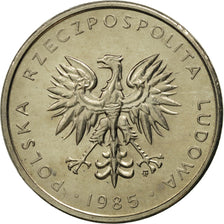 Coin, Poland, 10 Zlotych, 1985, Warsaw, MS(65-70), Copper-nickel, KM:152.1