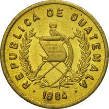 Guatemala, Centavo, Un, 1984, MS(65-70), Brass, KM:275.2