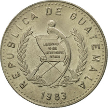 Guatemala, 10 Centavos, 1983, MS(65-70), Copper-nickel, KM:277.4